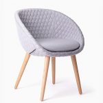 صندلی با دوخت پارچه ایی