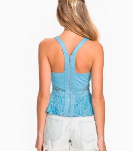 تیشرت زنانه طرح فیروزه - تصویر 2